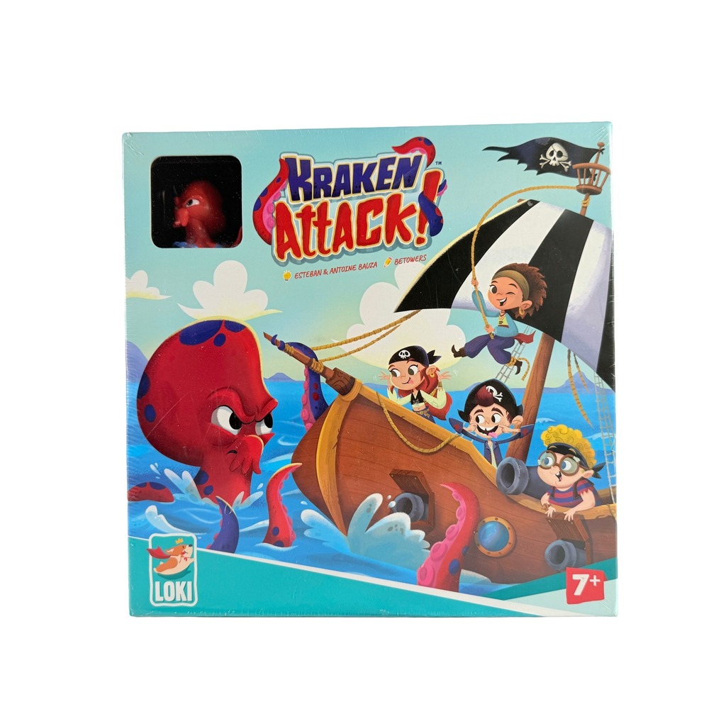 LOKI Kraken Attack Board Game Co-operative Pirate Kids Game New Brand New